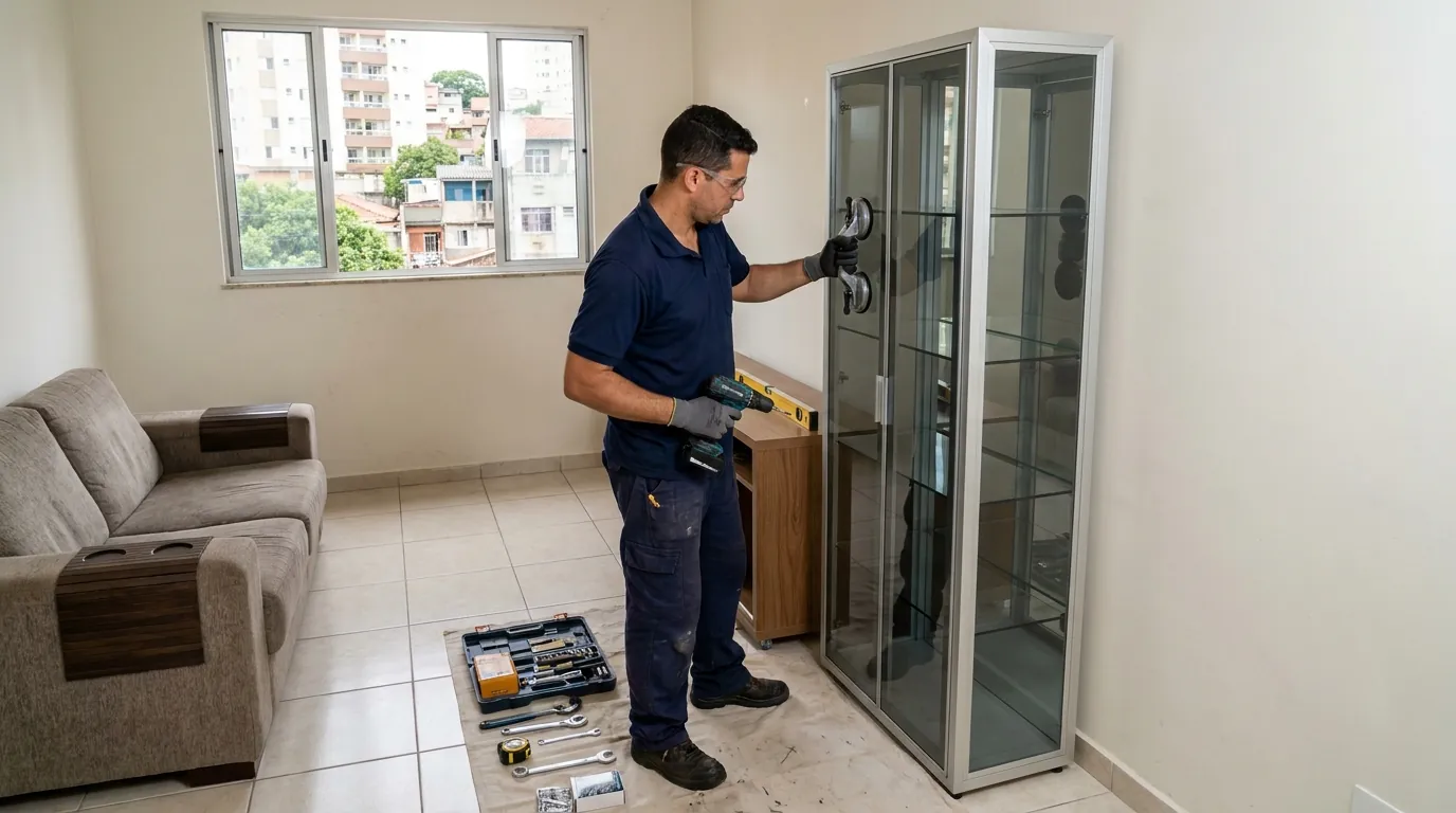 Móveis planejados em vidro em Campinas