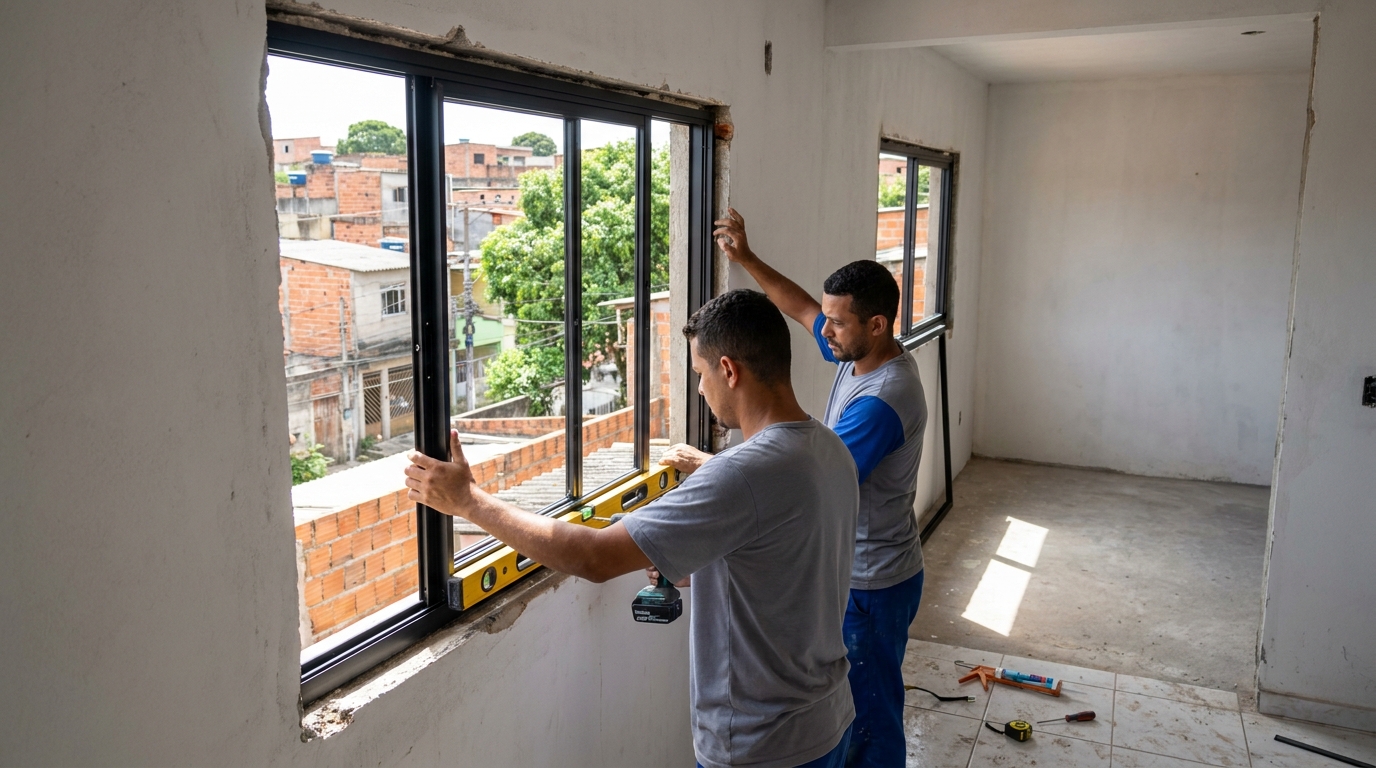 Produção de Portas e Janelas em Campinas‑SP
