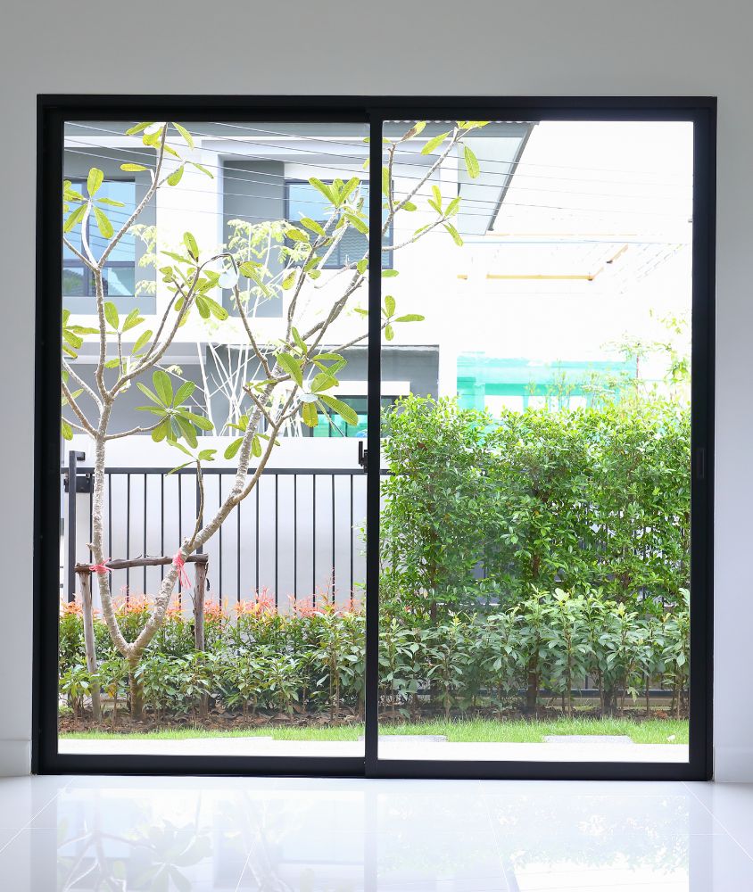 porta de vidro em Campinas